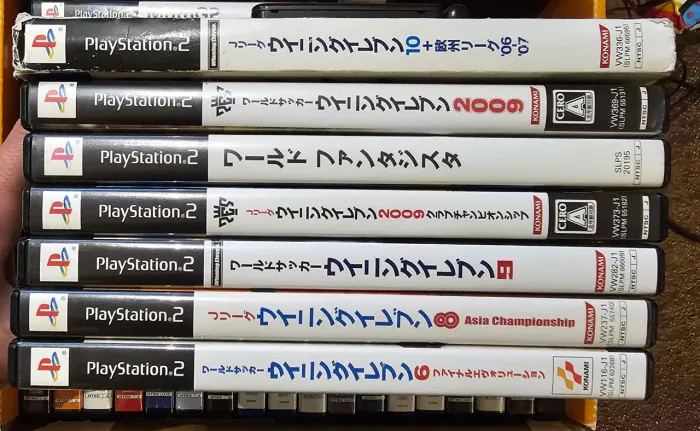 Coletânea de Futebol para Playstation 2 - Winning Eleven, World Soccer, J League e mais