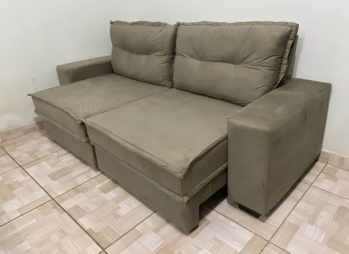 Sofá Retrátil e Reclinável 2.30m NOVO ( Direto da Fábrica )