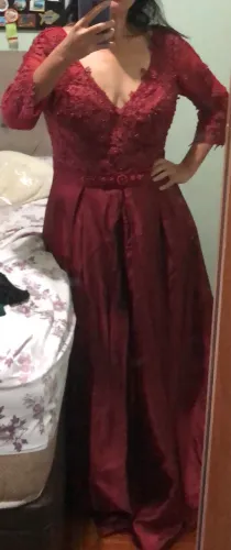 ABAIXOU! Vestido de festa vermelho