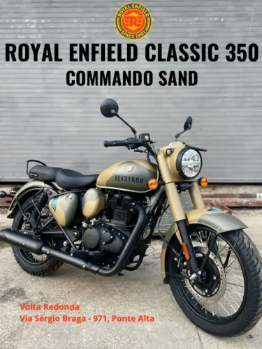 LEONI - ROYAL ENFIELD CLASSIC 350 2026 - COMMANDO SAND