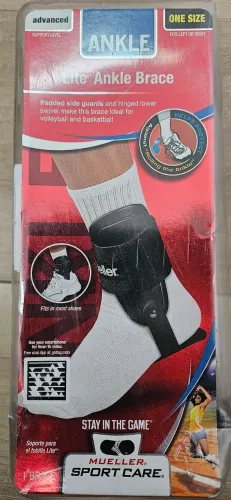Tornozeleira Mueller Lite Ankle Brace - Proteção para Esportes