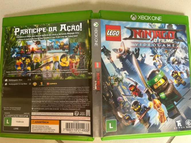 Jogo Xbox One Lego Ninjago Videogame mídia física