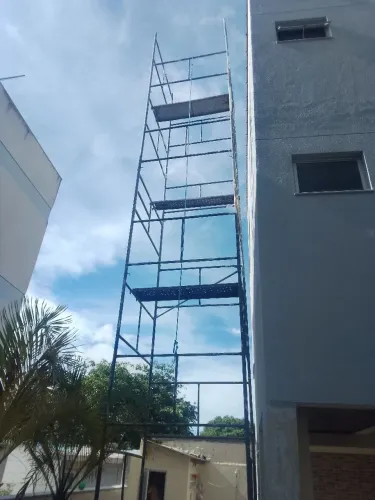 Andaimes Aluguel para Construção - Estruturas Metálicas