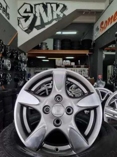Jogo de rodas usadas aro 14 4x100 Honda Fit