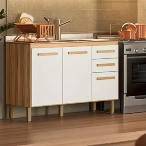 Balcão Intenza para Pia Freijo/Off White (PAGAMENTO SOMENTE NA ENTREGA)