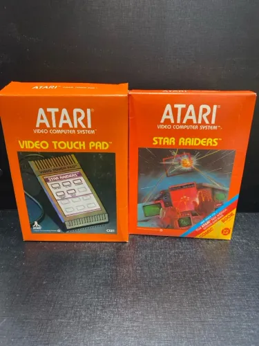 Kit Atari americano original Star Riders novo lacrado 