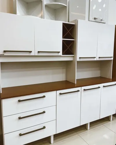 armário de cozinha completo MDF