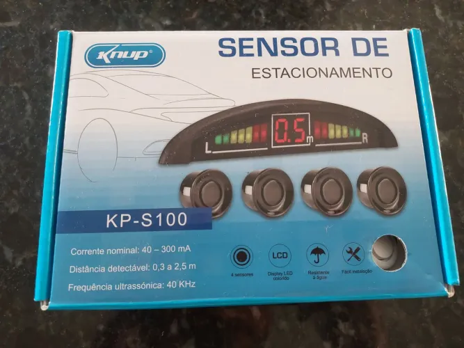 Vender sensor de Ré novo cor branca para qualquer carro!