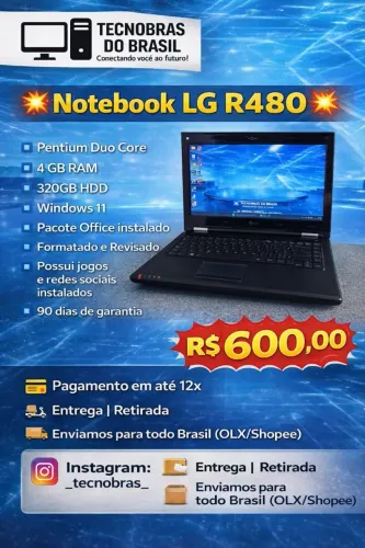 Notebook LG R480