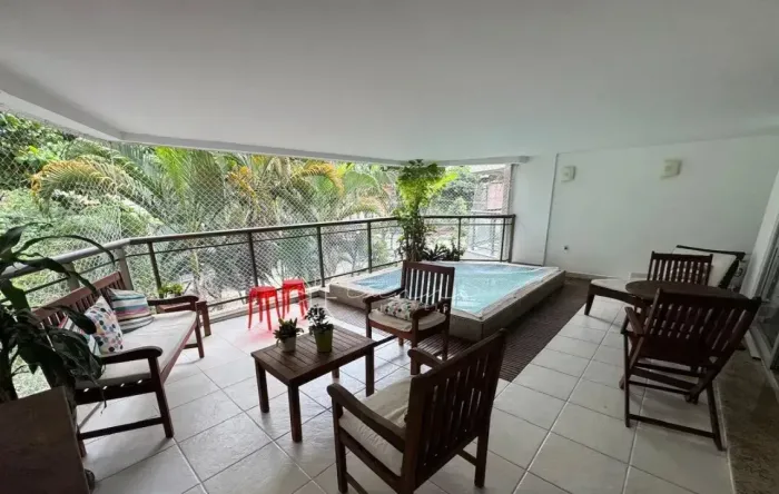 Apartamento com piscina privativa à venda no Jardim Oceânico 4 quartos | Próximo à praia e