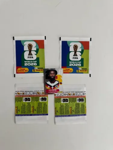 Envelopes copa 2026 versão alemã DFB silver
