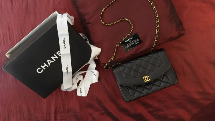Bolsa Chanel Diana Flap Bag Original | Couro | Ferragens Douradas