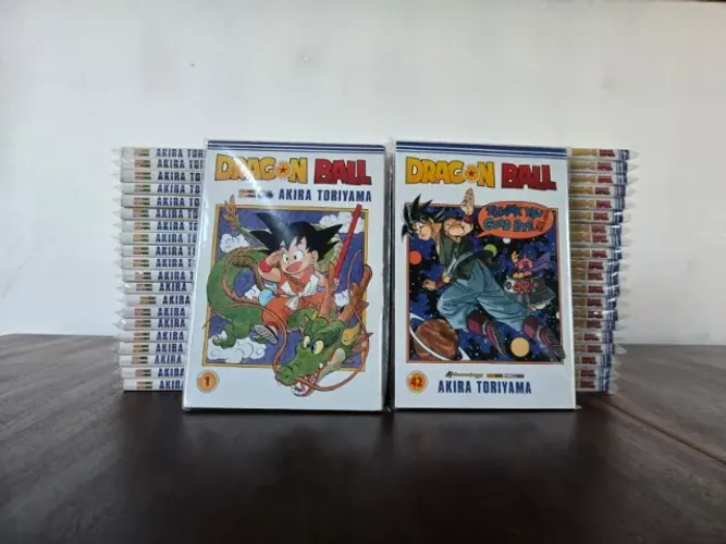 Dragon Ball 1 ao 42 - 2º edição editora panini (usado)