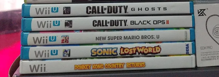 Jogos mídia física Nintendo Wii e Wii U