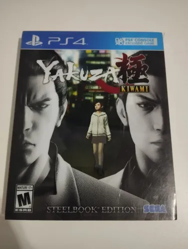 YAKUZA KIWAMI STEELBOOK - PS4 (RARO)