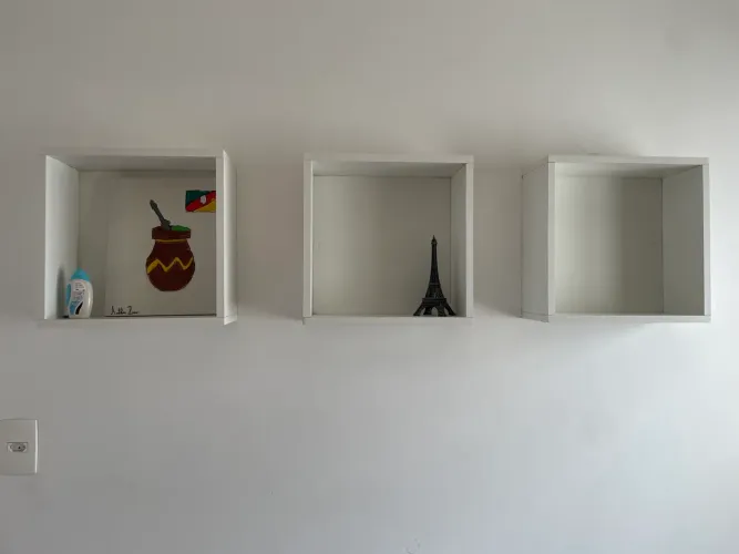 3 nichos em MDF