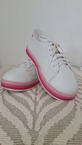 Tênis Rosa com Branco N° 37
