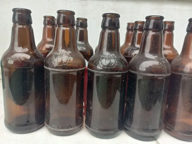Vasilhame de cerveja retornável 300 ml ou 600ml por R$ 0,30 centavos cada 