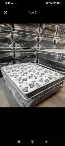 Cama box conjugada casal