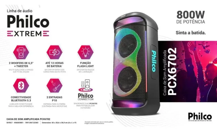 Caixa de som - Philco / venda e pagamento diretamente comigo.