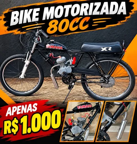 Bike motorizada 80cc