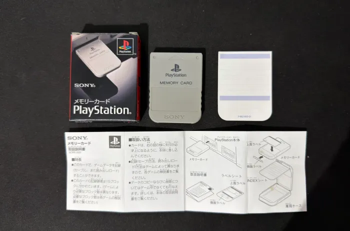 Memory card PS1 original NOVO JAPONÊS