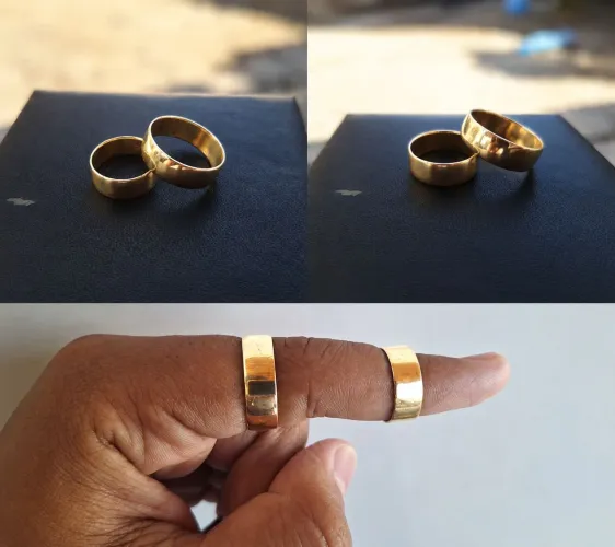 Vendo aliança de ouro 18K