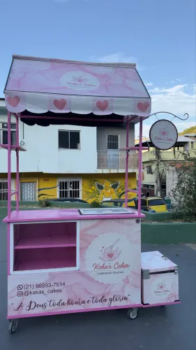 ? Food Kart Personalizado - Pronto para Trabalhar!
