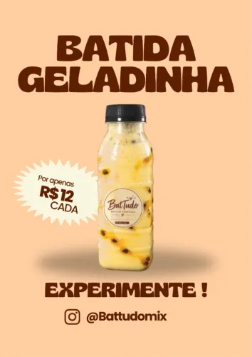 Batidas Cremosas Battudo / Vários Sabores