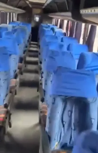 bancada de ônibus executiva