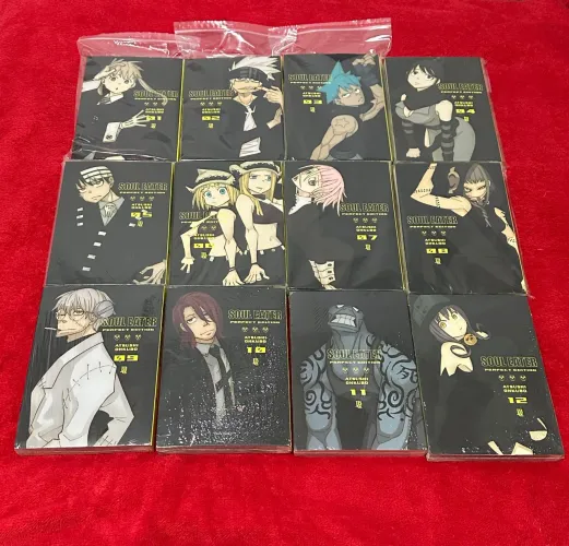 Mangás SOUL EATER Perfect Edition (vol.1 ao 12)