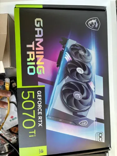 Placa de Video RTX 5070 Ti 16GB Gaming Trio OC PLUS MSI