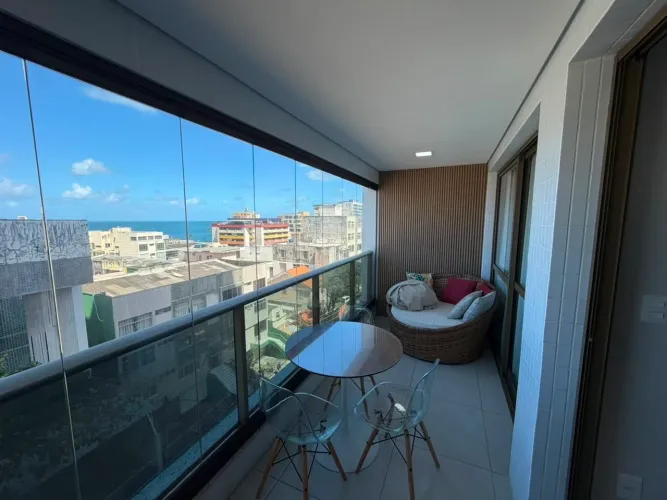 APARTAMENTO 1/4 ALTO LUXO MOBILIADO NA BARRA 535 BARRA
