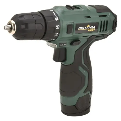 Parafusadeira furadeira britania 12v sem fio recarregavel