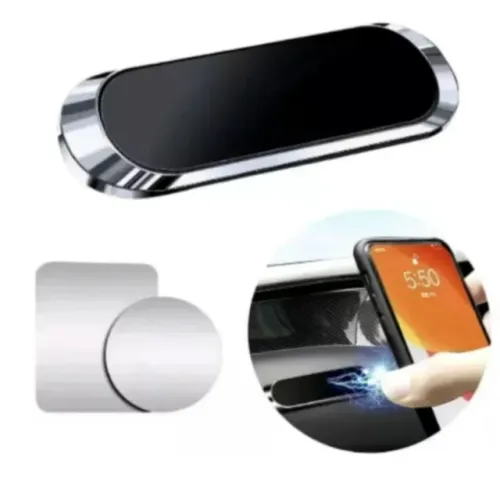 Suporte Imã Celular Veicular Cola Adesiva Para Colar No Painel 