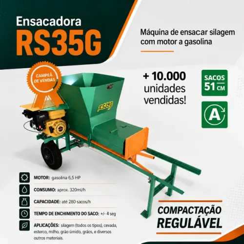 ENSACADORA DE SILAGEM
