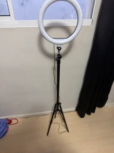 Ring light com 3 cores 