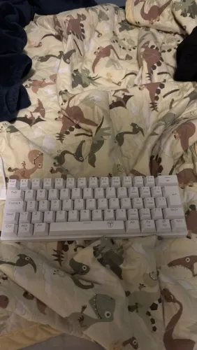 Teclado Gamer T-Dagger pro branco 60%