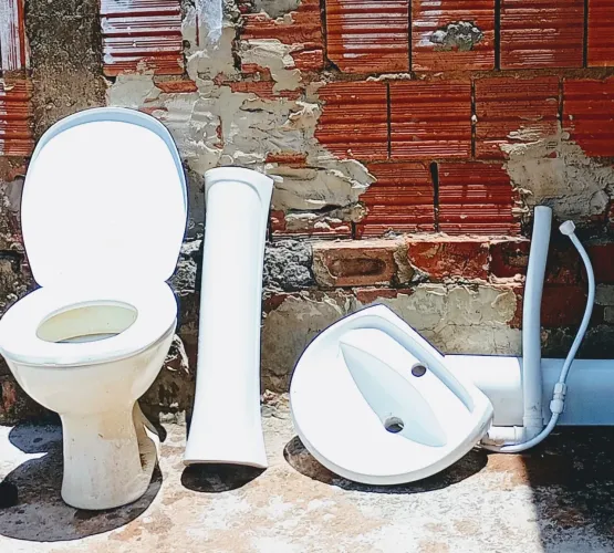 Pia/Vaso/caixa descarga 