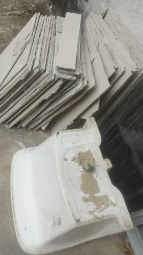 Tanque e cerâmica