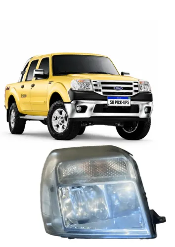 Farol Ford Ranger Lado Direito 2009 A 2012