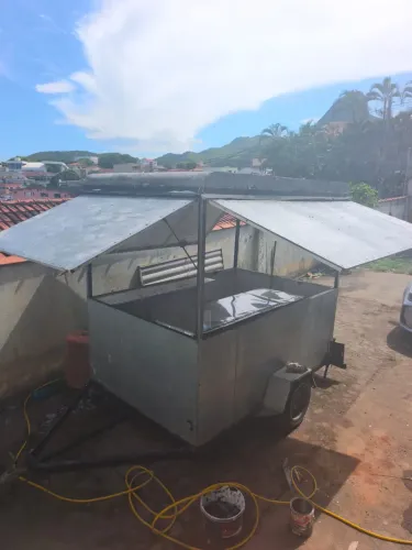 Trailer/Reboque Food Truck Artesanal Robusto - Pronto para Personalizar e Lucrar!