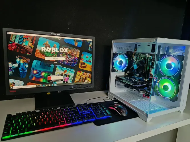 Pc gamer completo vários jogos com garantia