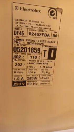 Geladeira Electrolux não vendo pela olx pay