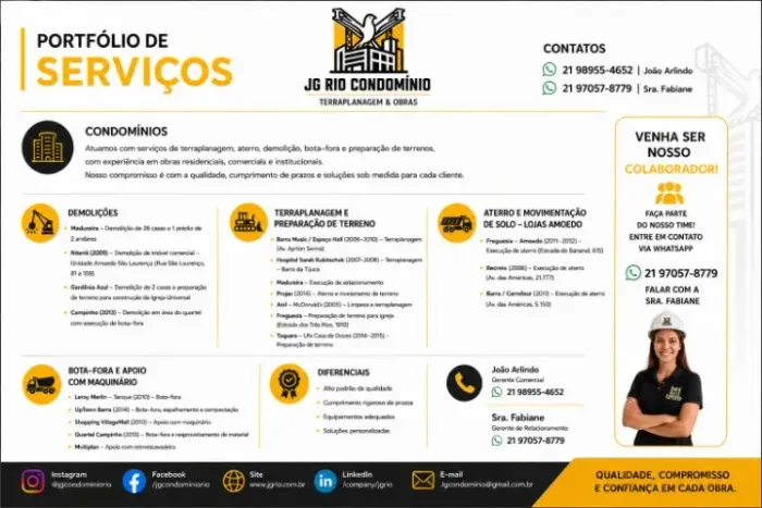 Serviços de Terraplanagens