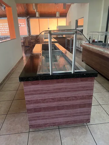 Buffet quente e banho Maria