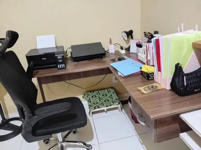 Mesa de escritório mod L