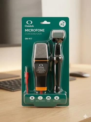 Microfone de mesa