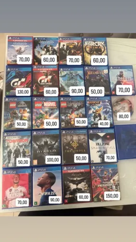 Jogos ps4