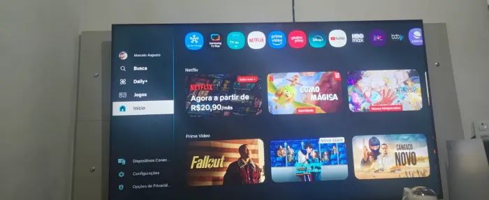 Smart tv samsung 65 Crystal UHD 4k